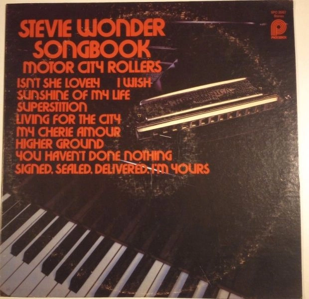 Soul/R&B Vinyl LP "Stevie Wonder SongBook" by Motor City Rollers