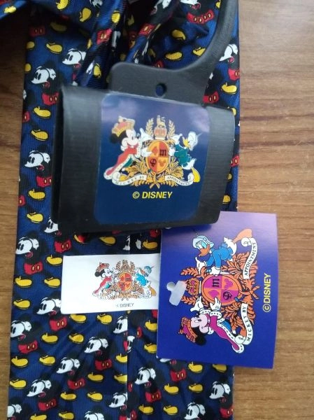Disney Mickey Mouse Navy Tie