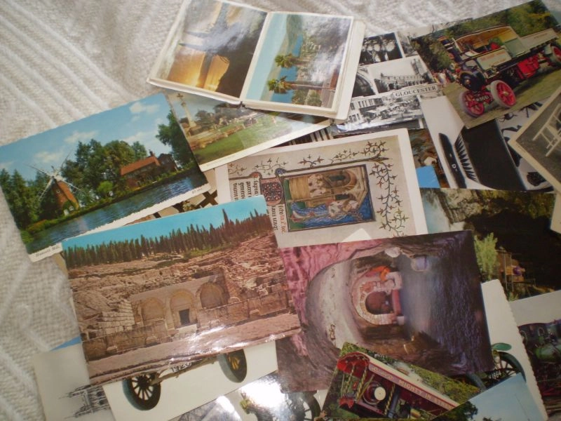 vintage mixed postcards,