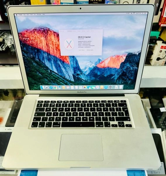 Apple MacBook Pro 15” A1286 2010/2011 Silver 120GB HDD 4GB RAM [OS X EL Capitan] [Read Description]