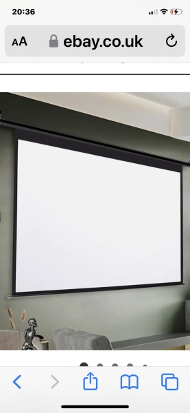 10ft remote control projector
