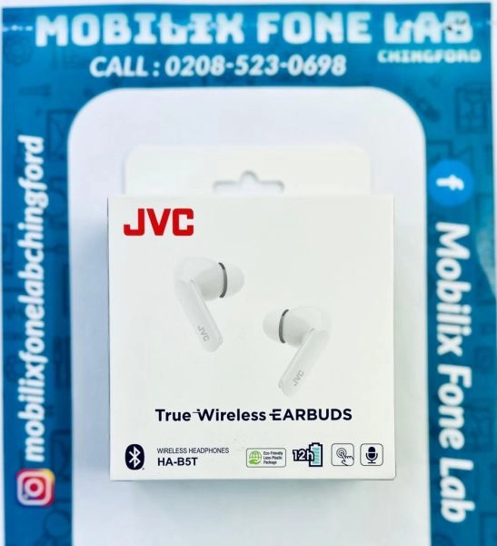 Brand New JVC HA-B5T True Wireless Earbuds Earpods Earphones Headset for iPhones and Samsung Models