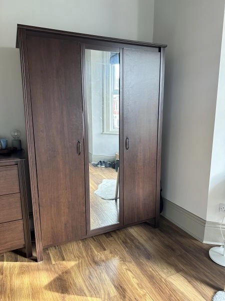 IKEA 3 door hinged wardrobe, great condition