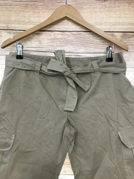 Lacoste Beige/Tan Cropped Trousers