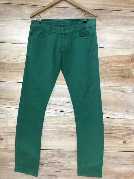 Lacoste Green Vintage Washed Straight Leg Jeans