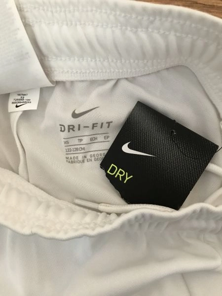 Nike Dri-Fit White Shorts with Elasticated Waistband