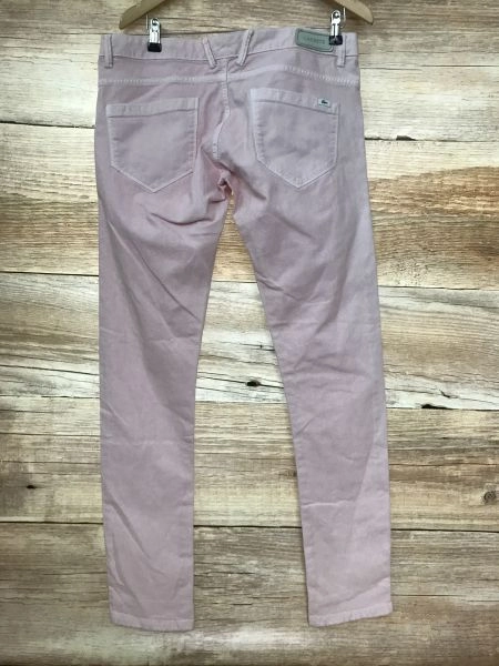 Lacoste Pink Straight Leg Jeans