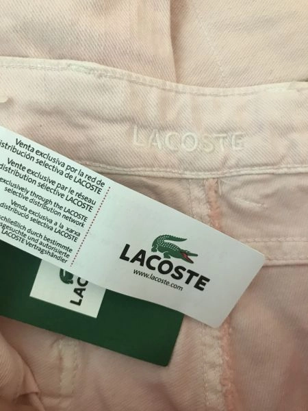 Lacoste Pink Straight Leg Jeans