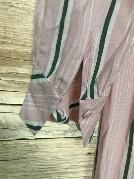 Another Label Pink Long Sleeve Shirt Dress