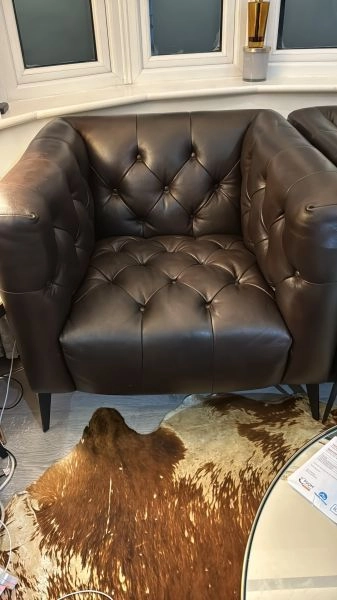 2 seater sofa and 2x arm chair