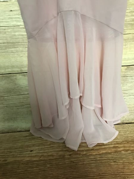 Chi Chi London Pink Sleeveless Long Length Dress