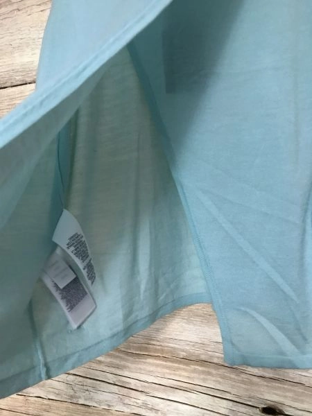 Tommy Hilfiger Blue Woolen Vest Top with Open Slit Back
