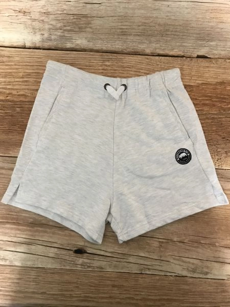 Soulcal & Co White/Grey Shorts with Drawstring Waist