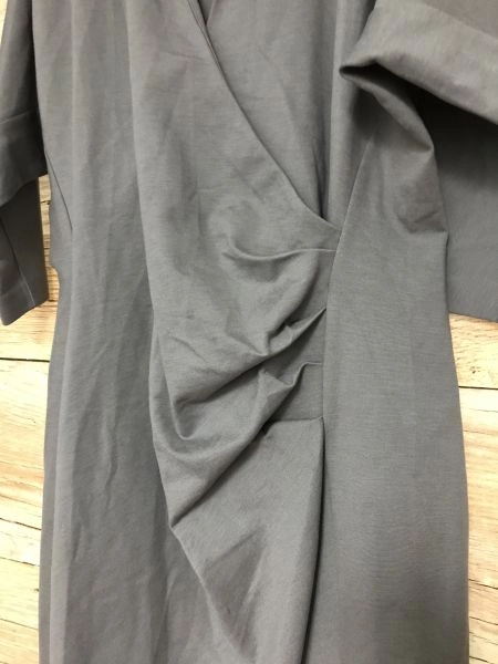 Winser London Grey Short Sleeve Body Con Dress