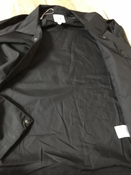 Eine Black Long Sleeve Jacket with Large Logo Print on Rear