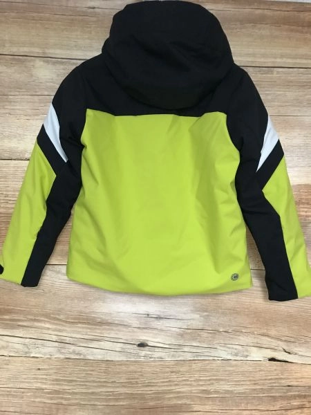 Colmar Black and Yellow Long Sleeve Padded Coat with Hood