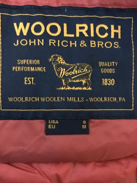 Woolrich Coral Pink Quilted Jacket