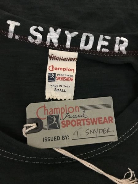 Champion Dark Grey Short Sleeve T.Snyder T-Shirt
