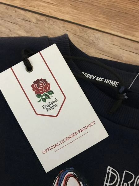 Official England Rugby Boys Carry Me Home Sweatshirt