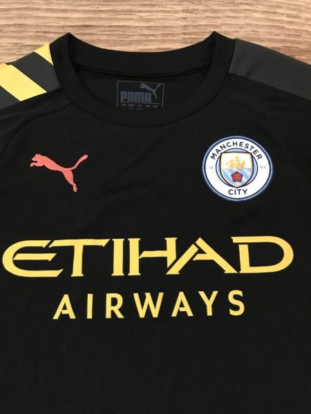 Puma Black Manchester City Team T-Shirt