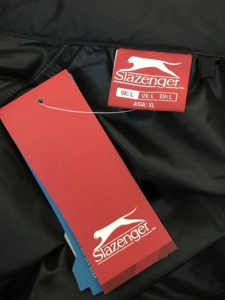 Slazenger Black Waterproof Golf Jacket