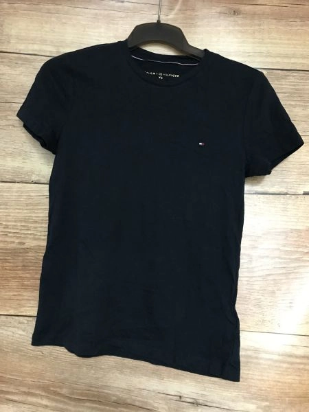 Tommy Hilfiger Black Slim Fit Short Sleeve T-Shirt