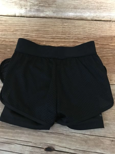 Adidas Black Layered Sports Shorts