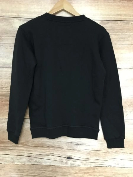 G-Star Raw Black Straight Fit Pullover Sweatshirt