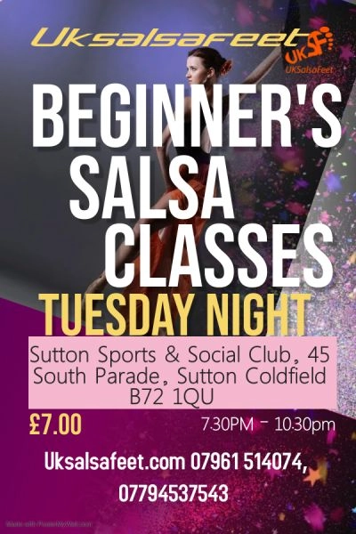 Sutton Coldfield Beginners Salsa Classes