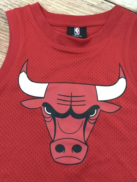 NBA Red Chicago Bulls Vest Top