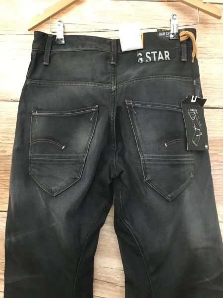 G-Star Raw Dark Grey Arc Loose Tapered Fit Jeans