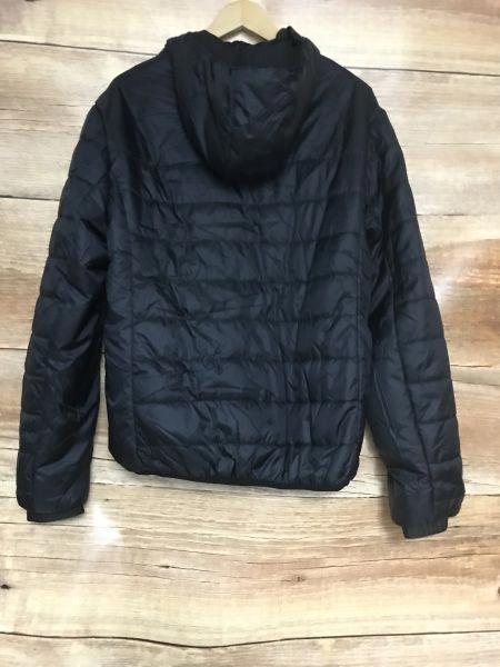 Penfield Black Quilted Long Sleeve Coat