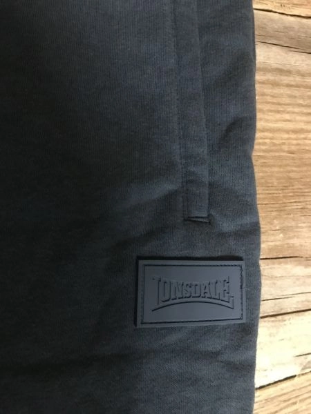 Lonsdale Grey Relaxed Fit Jogging Sweatpants