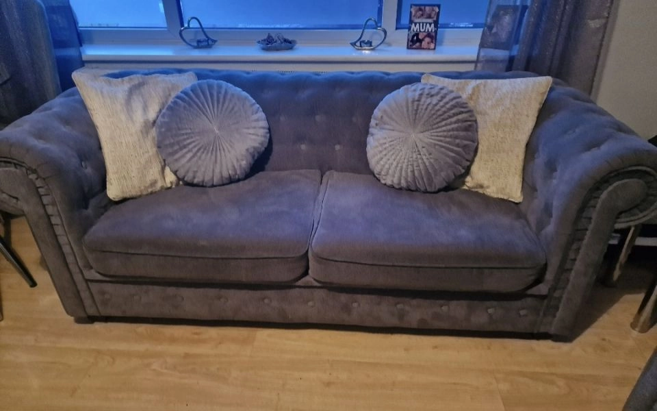 2/3 seater sofa and arm chair
