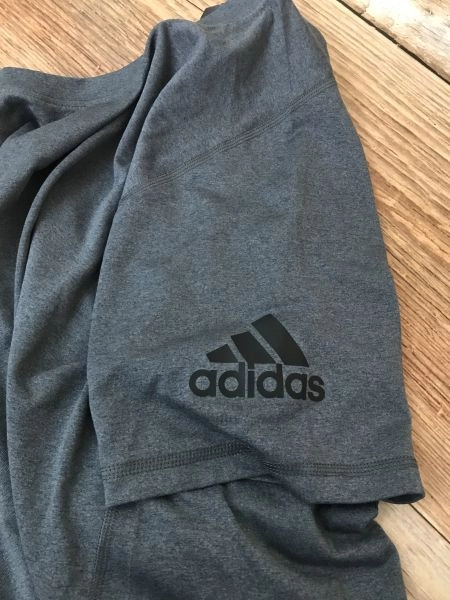 Adidas Grey Short Sleeve Freelift T-Shirt