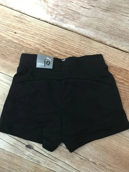 Puma Black Short Sports Shorts with Pockets
