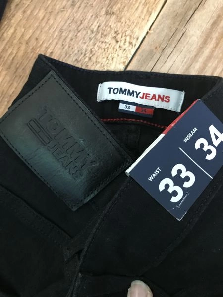 Tommy Jeans Black Stretch Jeans
