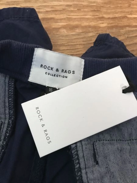 Rock and Rags Blue Chino Shorts