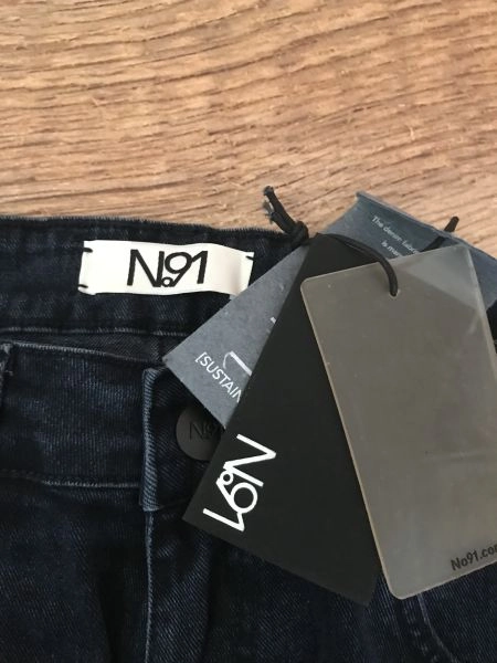 No.91 Black Slim Fit Jeans