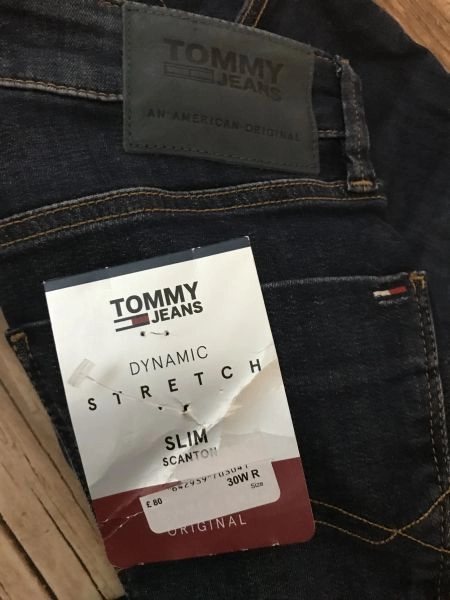 Tommy Jeans Blue Dynamic Stretch Slim Fit Jeans