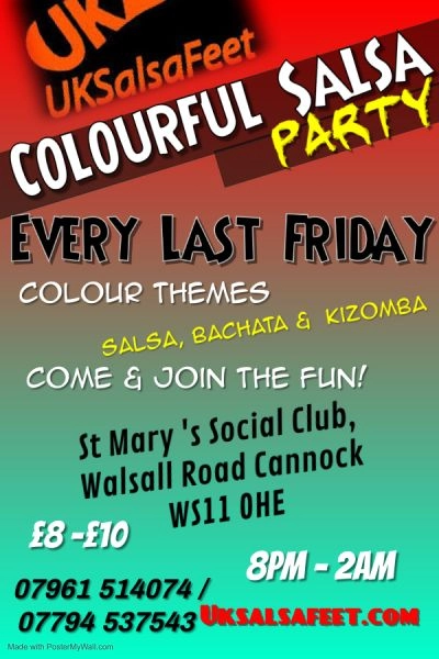 Colourful Salsa Party