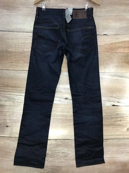 G-Star Raw Blue 3301 Straight Fit Jeans