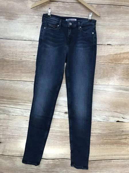Tommy Jeans Blue Nora Mid Rise Skinny Fit Jeans