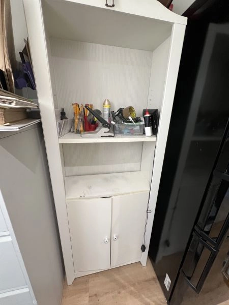 Ikea display and storage cupboard