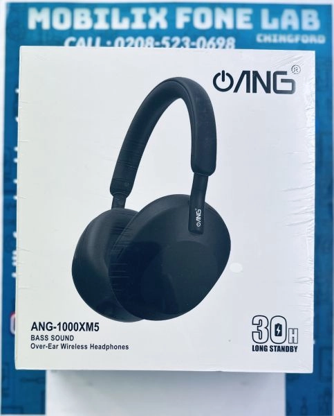 ANG 1000XM5 Bass Sound Over-Ear Wireless Headphones with 30H Long StandBy