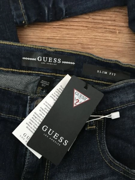 Guess Blue Slim Fit Girls Jeans