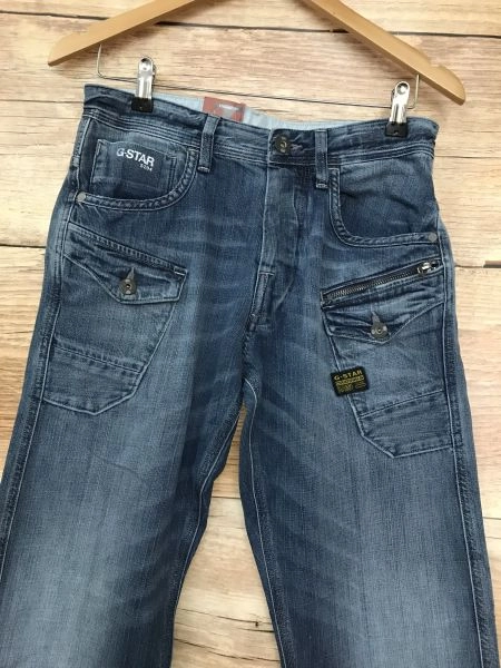 G-Star Raw Blue Straight Fit Jeans