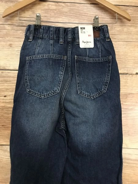 Pepe Jeans Blue Mom Style Carrot Jeans