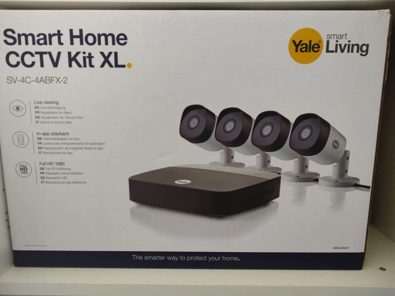 BRAND NEW IN BOX YALE SMART HOME CCTV HOME XL KIT SECURITY SYSTEM COSTS £299 ON AMAZON £225 NO OFFERS WESTCLIFF ON SEA ESSEX