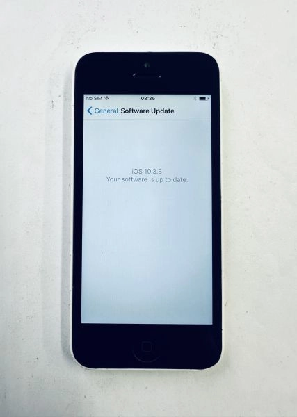Apple iPhone 5C 16GB White Unlocked Old iOS 10.3.3 Good Condition